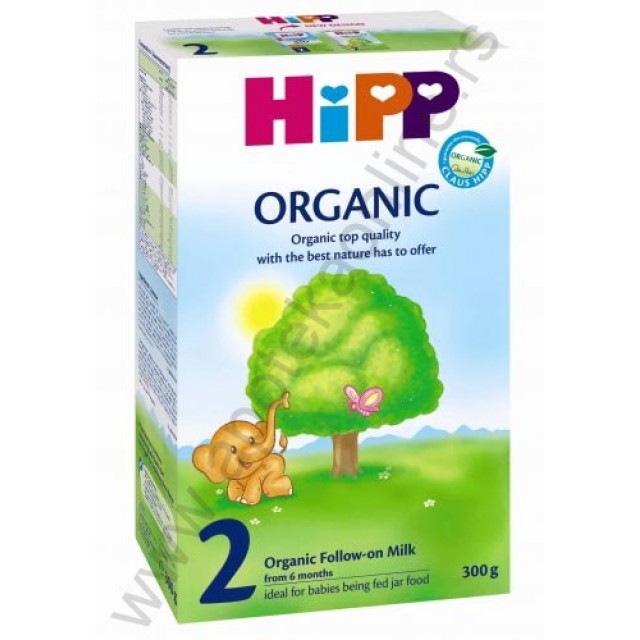 HIPP ORGANIC 2,MLEKO U PRAHU 300g